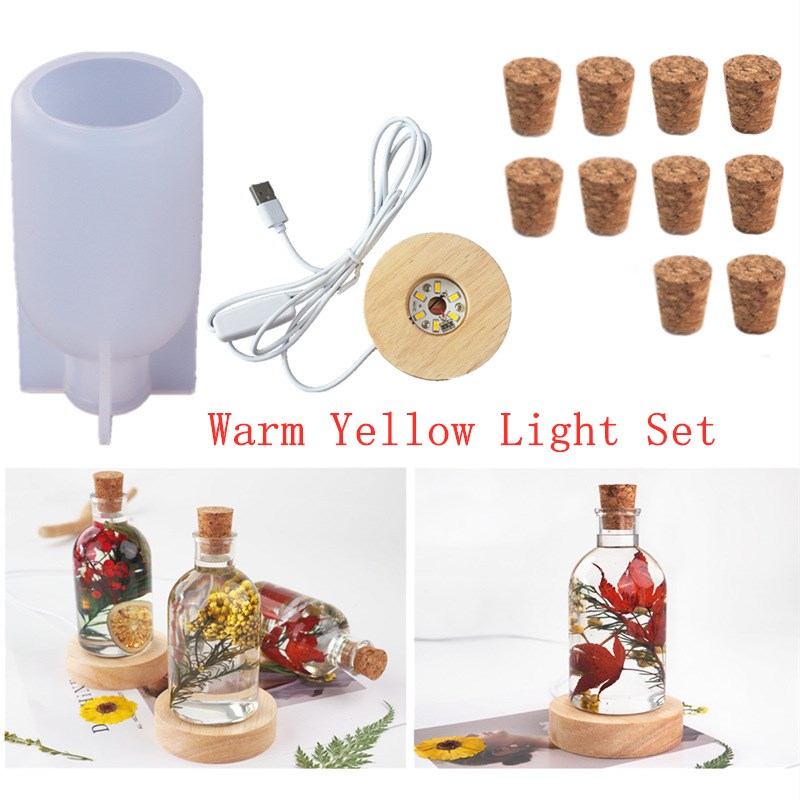 Tự Làm Pha Lê Nhựa Dính Khuôn  - đánh giá và giá Silicone Epoxy Resin Molds Set