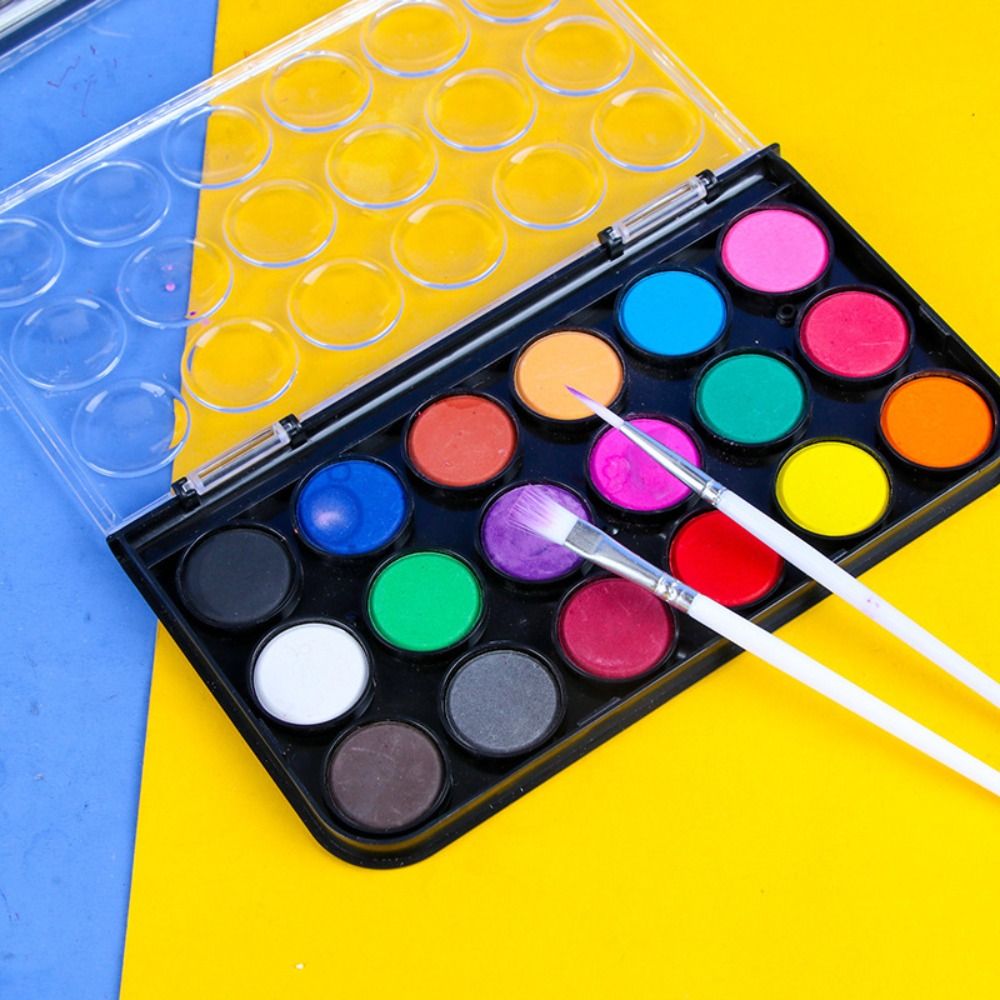 12/18/24/36Colors Solid Waterc - đánh giá và giá Watercolor Paint Set Solid Pigment