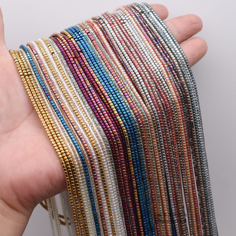 New 2mm 198pcs Gold Color Silv - đánh giá và giá Glass Seed Beads 2Mm Jewelry Making